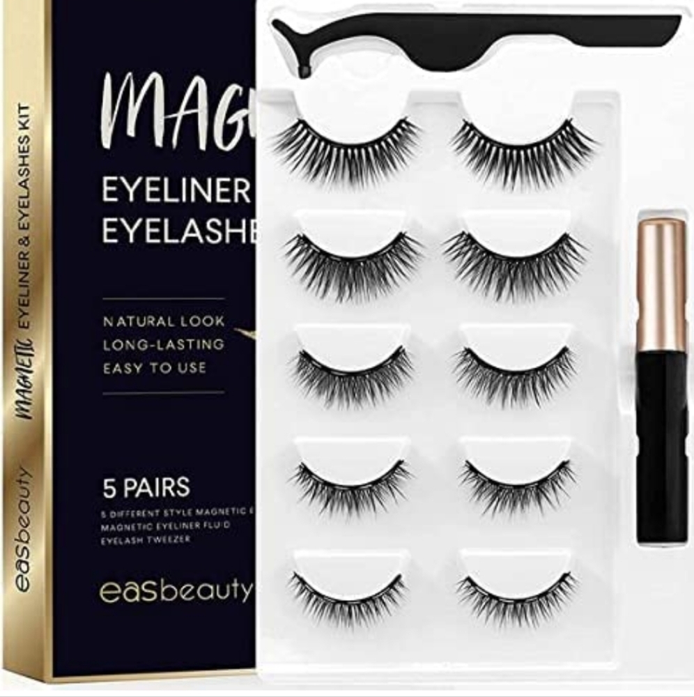 NIB Magnetic Eyeliner and Eyelashes kit